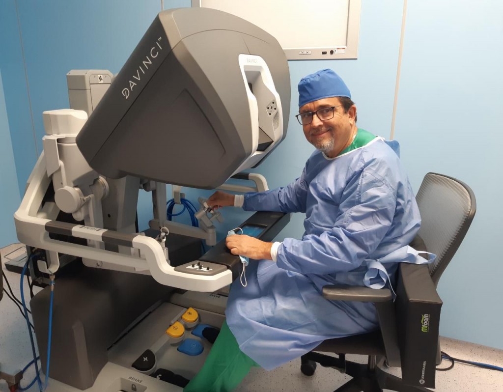 cirugia robotica da vinci prostata